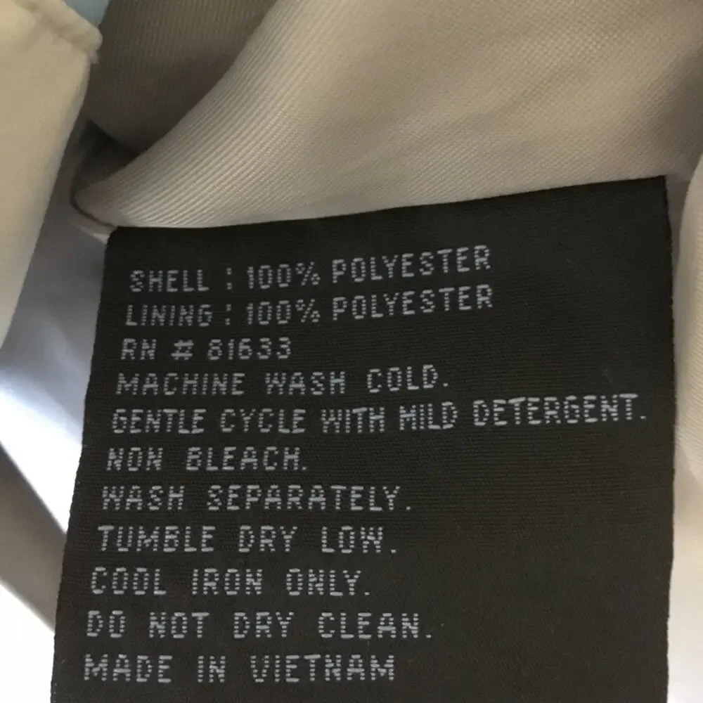 Kenneth Cole Reaction Light Gray Classic Rain Coat - Picture 7 of 14